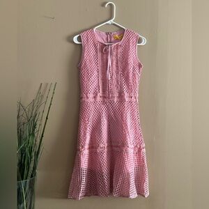 Elegant Pink Midi Dress